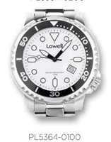 Salzano - Via Montegrappa, 28 - Orologio Lowell Uomo barracuda in Acciaio PL5364-0100 - PL5364-0100